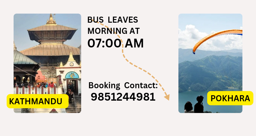 Kathmandu to Pokhara Bus Departure Time